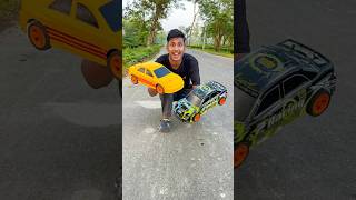 Yellow TS Super car vs SD Remote Control car [upl. by Nirrej]