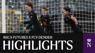 HIGHLIGHTS U23 RSCA Futures  FCV Dender  20232024 [upl. by Emory]