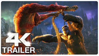 GODZILLA X KONG THE NEW EMPIRE quotKong Vs Skar King Fightquot  5 Minute Trailers 4K ULTRA HD NEW 2024 [upl. by Dinnie]