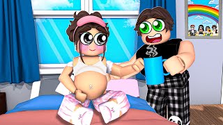 TEENS PREGNANT MORNING ROUTINE 🤰 Roblox [upl. by Ayinat76]