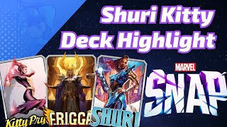 Frigga Shuri Kitty  Marvel SNAP Deck Highlight [upl. by Dorella237]