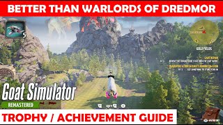 Better than Warlords of Dredmor 🏆 Trophy  Achievement Guide  Goat Simulator Remastered [upl. by Ced733]