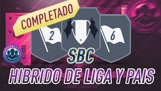 FIFA 17  NUEVO SBC HIBRIDO DE LIGAS Y PAISES EL MAS BARATO POSIBLE [upl. by Westbrooke]