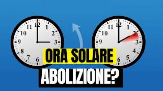 Ora solare 2024 quando dobbiamo spostare le lancette degli orologi [upl. by Manella]