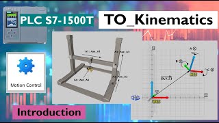 TO Kinematics  PLC S71500T  Initiation à la robotique avec Motion Control [upl. by Trumaine]