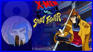 XMen vs Street Fighter OST  Gambits Theme Reconstructed 8BeatsVGM [upl. by Swinton757]