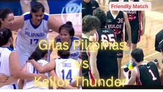 GILAS PILIPINAS WOMENS BASKETBALL TEAM VS KEILOR THUNDER NG AUSTRALIAN WOMENS BASKETBALL CLUB [upl. by Ellimac]