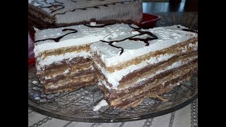 ŠEHEREZADA TORTA ČOKOLADNASEHEREZADA CHOCOLATE CAKE [upl. by Lossa]