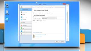 How to Set Ringtone for Skype Calls IMs and Notifications in Skype® Windows® 8 [upl. by Swayne]