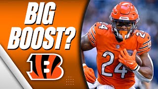 How The Khalil Herbert Trade Actually HELPS Bengals RB Chase Brown [upl. by Nylaehs]