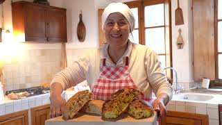 Today in La Viallas kitchen Stefania bakes Tuscan Easter bread the quotPaninaquot [upl. by Annawd]