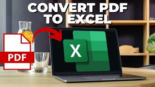 How To Convert PDF to Excel 2024 [upl. by Attelrahs]