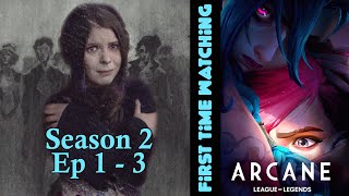 Arcane Season 2  Episode 1  3  Canadian First Time Watching  TV Reaction  Review  Commentary [upl. by Ingunna501]