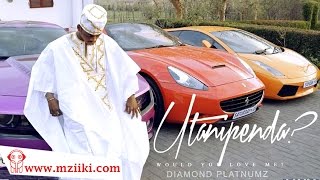 Diamond Platnumz  Utanipenda Lyric with English Translation Video [upl. by Sirehc]