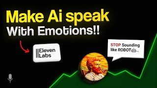 How to Add Emotions to AI Voices on ElevenLabs  Sound Super Realistic Like Isaac 🚀 [upl. by Ruelu]