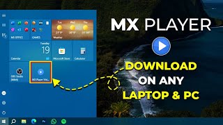 Install MX Player on Any Laptop amp PC ⚡ [upl. by Oniuqa]