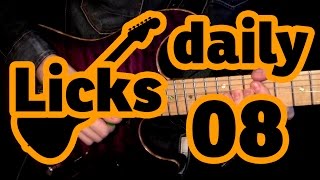 Guitar licks 08  G major lick with backing track [upl. by Yannodrahc371]