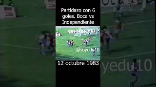 Partidazo bocajuniors 3 independiente 3 1983 [upl. by Tolecnal]