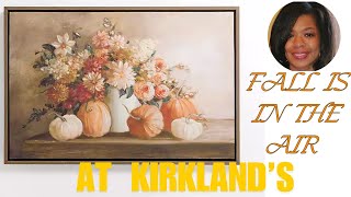 NEW KIRKLANDS FALL DECOR 2024  Shop WITH ME  HAUL [upl. by Adnohsed]