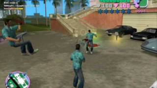 GTA Vice City Multiplayer  Beta DM Server [upl. by Atinrev977]