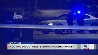 Shooting in Southeast Memphis neighborhood [upl. by Anauqahc]