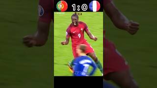 time restart  extra time Euro final portugal vs france 2016 [upl. by Seldon633]