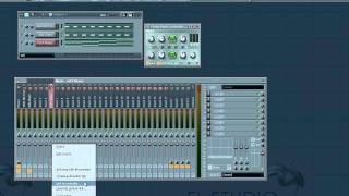 Sidechain in FL Studio 10 Tutorial [upl. by Drahser337]