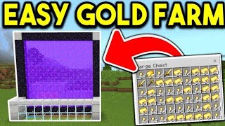 MINECRAFT GOLD FARM  MINECRAFT FULLY AUTOMATIC GOLD FORM  MINECRAFT MY LIFE [upl. by Hsirt]