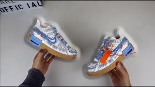 UNBOXING NIKE x OFF WHITE RUBBER DUNK UNIVERSITY BLUE [upl. by Ailahs]