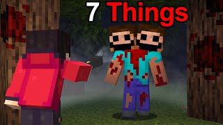 7 Things You Should NEVER Do at Night in Minecraft [upl. by Candi537]