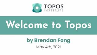 Brendan Fong quotWelcome to Toposquot [upl. by Zetnod]