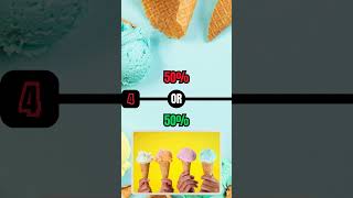 Ice Cream Dilemmas What Flavor Would You Choose icecream wouldyouratherdo decisions [upl. by Aimet]