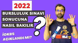 BURSLULUK SINAVI SONUÇLARI NASIL ÖĞRENİLİR 2022  BURSLULUK SINAV SONUÇLARINA NASIL BAKILIR 2022 [upl. by Nylyrehc]