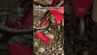 Mcnutt Strikes Back enduro dirtbiking fail [upl. by Haya135]