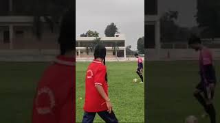 Girls Football ⚽ match at Modern Public School Moradabad [upl. by Eittap576]