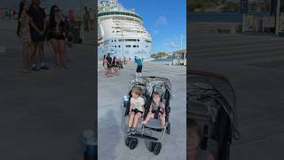 Can you bring a double stroller on a cruise ship Royal Caribbean edition 🚢 [upl. by Ailenroc]