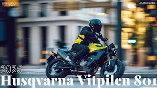 2025 Husqvarna Vitpilen 801 Bold Design Thrilling Performance  The Ultimate Cafe Racer [upl. by Fisher]