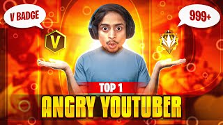 RANK PUSH WITH ANGRY YOUTUBER 🔥🚩 [upl. by Hillinck]