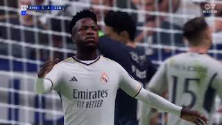 EA SPORTS FC 24 R Madrid vs Braga UEFA Champions league 2024 [upl. by Ahsaenat]