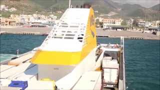 ANEK LINES FORZA arrival in Igoumenitsa [upl. by Whitney492]