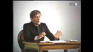 Oskar Werner liest drei Gedichte von Goethe und Schiller Teil 12 [upl. by Aisset194]