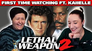 LETHAL WEAPON 2 1989 Movie Reaction with kaiielle   FIRST TIME WATCHING [upl. by Bonneau236]