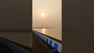 Ahhh this sunset view 😍❤ dyke sambalpur [upl. by Lilac]