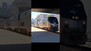 Amtrak California Zephyr Train 6 at Reno Station [upl. by Etnaled]