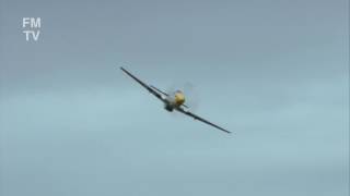 P51 Mustang Ferocious Frankie at Shuttleworth 2008 [upl. by Macegan]