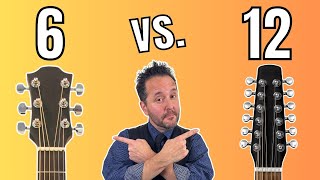 6 String Guitar Vs 12 String Guitar – Which to Buy  Learn [upl. by Lusar982]