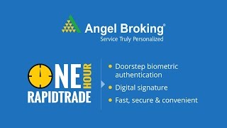 Angel broking explains how to start trading in 1 hour [upl. by Naanac]