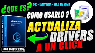 COMO USAR DRIVER EASY ✅ Actualiza O Instala DRIVERS De TU PC LAPTOP All in ONE Super Rapido Y Facil [upl. by Ytsim]