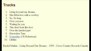 Rachel Matkin Living Beyond Our Dreams 1995 BCCMA Album of Year Award [upl. by Wahkuna]