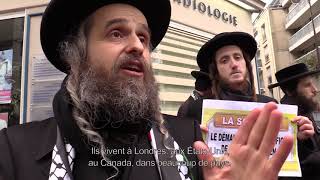 Neturei karta juifs ultraorthodoxes et militants [upl. by Ahsekahs795]